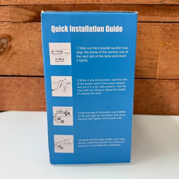 LED Pool Lights,20W Smart Color Changing with APP Control,Waterproof Underwater - Picture 6 of 11